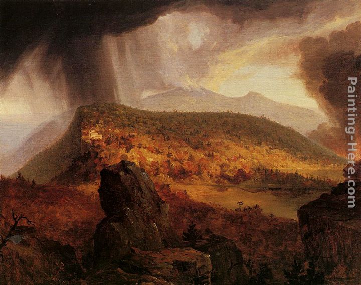 Catskill Mountain House The Four Elements painting - Thomas Cole Catskill Mountain House The Four Elements art painting